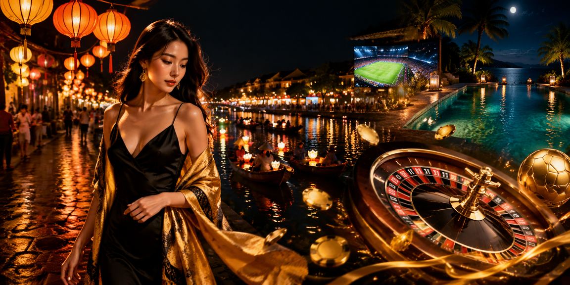 Không khí giải trí về đêm tại Hội An kết hợp trải nghiệm cá cược trực tuyến hiện đại