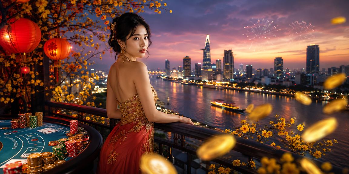 Không khí Tết Sài Gòn với bàn Baccarat trực tuyến tại 8912